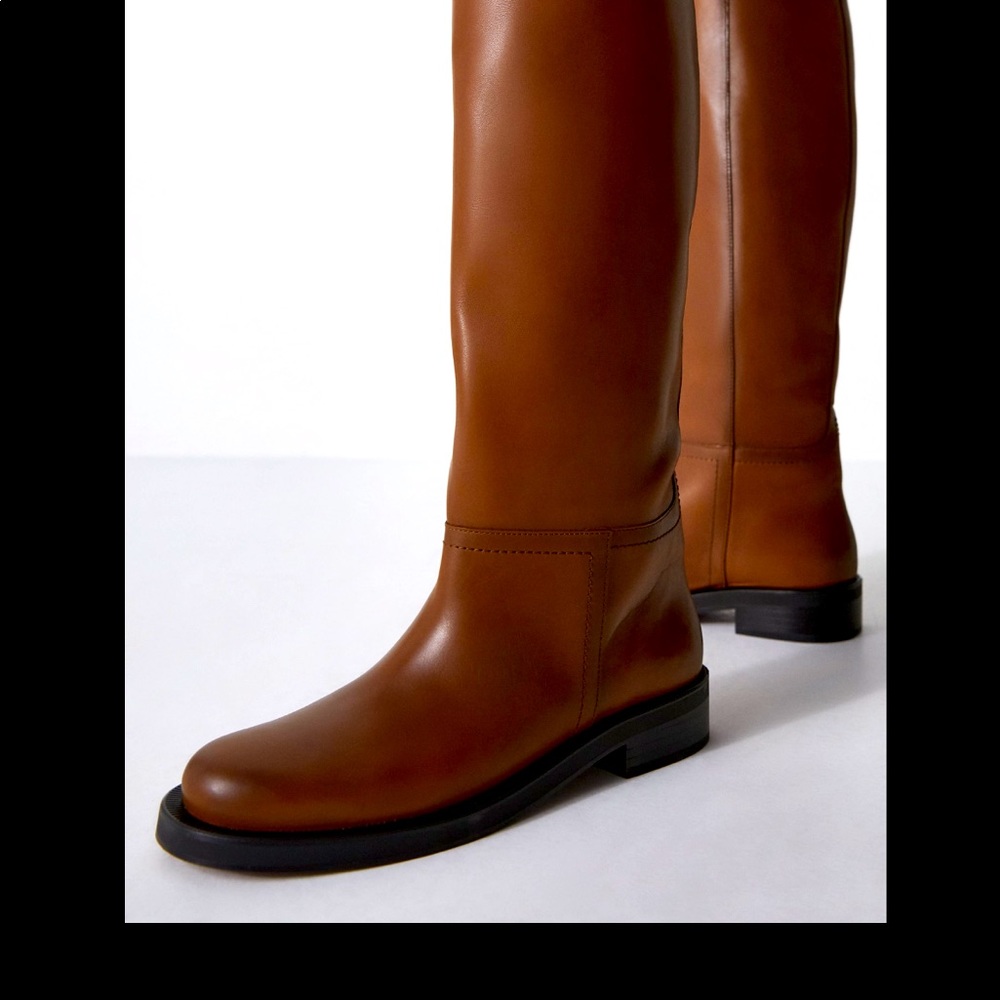 Authentic Leather Knee high Zara Boots